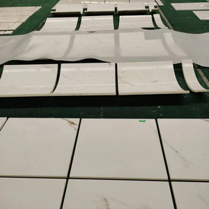 Mármol Blanco con Finas Vetas Negras, Azulejos de Mármol para Paredes y Pisos de Baños, Diseño de Piso de Mármol para Balcón - Product Image 2