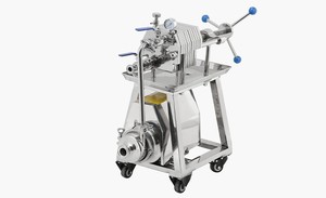 Edible Cooking Oil Press Filter Multilayer Plate and Frame Oil Filter <b>Fryer</b> Oil Water Filter Mini Stainless Steel Equipment - Product Image 3