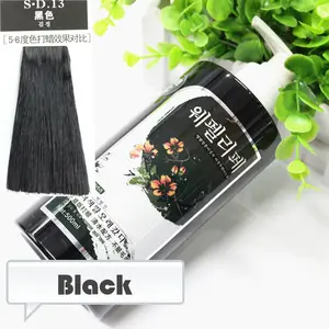 OEM Permanent Natur Hair Dye Color for black hair color spray