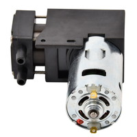 Mini pompe à vide industrielle à diaphragme, basse pression, 12V/24V DC, 220V AC compatible, pour équipement d'extraction d'air