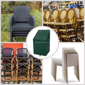 <span class=keywords><strong>Housse</strong></span> <span class=keywords><strong>de</strong></span> chaise empilable anti-UV et imperméable pour meubles d'extérieur, <span class=keywords><strong>jardin</strong></span>, patio, balcon - Product Image 5
