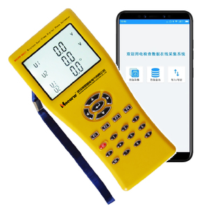 MOEORW-WNS21 Draadloze digitale fase-voltammeter met dubbele klem Hoge precisie AC-spanningsstroom <span class=keywords><strong>Power</strong></span> <span class=keywords><strong>Factor</strong></span> Frequentietester - Product Image 4