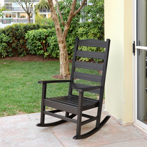 Chaise berçante grenouille HDPE personnalisée Adirondack moderne pour chambre intérieure patio extérieur jardin plage loisirs durable pour l'école - Product Image 4