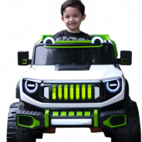 Voiture électrique pour enfants, véhicule tout-terrain, poussette, voiture électrique pour bébé, télécommande parent-enfant, quatre roues motrices, voiture électrique pour enfants