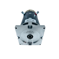Moteur d'unité de puissance hydraulique 24V CC en gros pour ascenseur de voiture avec utilisation d'appareils ménagers construit avec aimant permanent