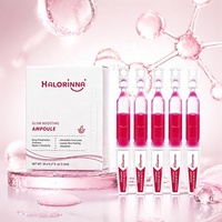 HALORINNA Sérum Ampoule Micro-Cristalline 1,5 ml x 20 – Essence Visage Éclaircissante et Hydratante – Fabrication OEM – Vente en Gros