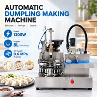 Machine à faire des raviolis semi-automatique commerciale, 20-25 pièces/min, machine à raviolis, Maquina Para Hacer Empanadas, 1200W, 4-20g