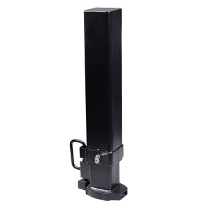 Adaptateur de <span class=keywords><strong>remorque</strong></span> à col de cygne robuste, capacité de 25 000 livres, 6 trous, acier noir poudré, tube carré, boule de 2-5/16 pouces, remorques - Product Image 5