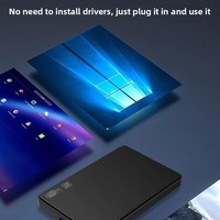 Casing Hard Drive Eksternal USB 3.0 2,5 inci, Bahan ABS, SATA Mechanical SSD; Buatan Cina, Ekspor Langsung Pabrik