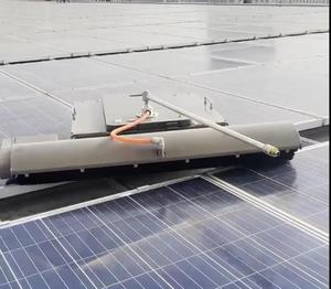 Robot de nettoyage photovoltaïque 1100 mm/1300 mm, modèle PC1, brosse haute efficacité pour le nettoyage des panneaux solaires - Product Image 5