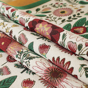 Tapete <span class=keywords><strong>de</strong></span> tela <span class=keywords><strong>de</strong></span> estilo americano para mesita <span class=keywords><strong>de</strong></span> noche, técnica tejida, cubierta antipolvo para el hogar, tela para mesas <span class=keywords><strong>de</strong></span> dormitorio pequeño, caminos <span class=keywords><strong>de</strong></span> <span class=keywords><strong>mesa</strong></span> - Product Image 4