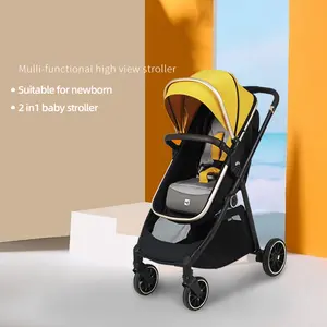 סופר מפואר coolbaby תינוק pram 2 ב 1 מתקפל אירופאי סטנדרטי תינוק pram