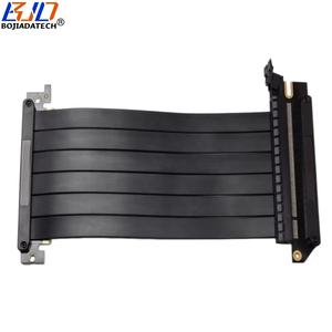 Câble d'extension PCI Express 4.0 16X vers PCI-E X16 pour GPU, double sens inversé, 18,5CM 20CM 25CM 30CM pour <span class=keywords><strong>RTX4080Ti</strong></span> RTX4090ti RX6800XT - Product Image 6