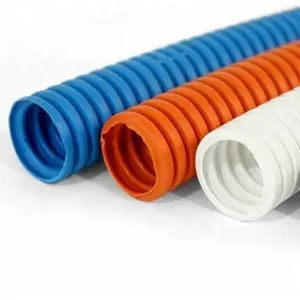 Mesin pipa bergelombang dinding tunggal plastik PVC lembut 9-32mm