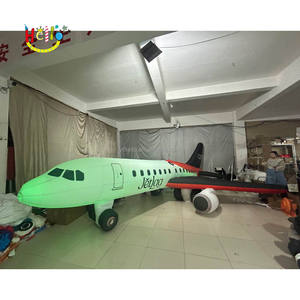 Avion gonflable géant personnalisé pour la publicité et le <span class=keywords><strong>transport</strong></span>, avec éclairage LED - Product Image 4