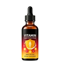 Gouttes liquides multivitaminées, Teinture complexe multivitaminée, Complément alimentaire 60 ml, Vitamine E liquide pour un soutien nutritionnel quotidien