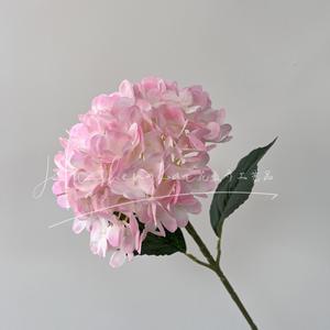 <b>Artificial</b> Hydrangea Flowers <b>Bouquet</b> Silk Flower High Simulation Wedding Decoration Home Decor Photography Cross Border E - Product Image 3