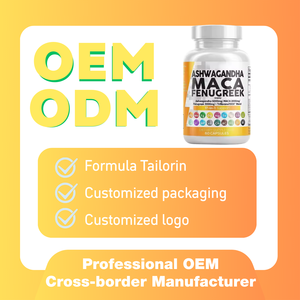 Ashwagandha Maca capsule con Maca fieno greco 17 in 1 integratore biologico di salute naturale a base di erbe capsule di energia Boost OEM - Product Image 5