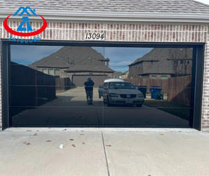 ZHTDOORS Chine Vente en gros Portes <span class=keywords><strong>de</strong></span> <span class=keywords><strong>garage</strong></span> sectionnelles motorisées en verre modernes <span class=keywords><strong>de</strong></span> 20 pieds - Product Image 3