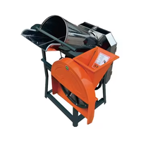 Multifunctionele gras- en hakselaar, gecombineerde machine met motor, voedermolen, snijmachine voor groenten en fruit