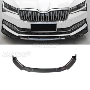 สำหรับรถยนต์ Volkswagen Skoda Superb ปี 2017-2023 สปอยเลอร์กันชนหน้า ฝาครอบกันชน แผ่นกันชนหน้า ชุดแต่งกันชนหน้า อุปกรณ์ตกแต่งรถยนต์ - Product Image 2