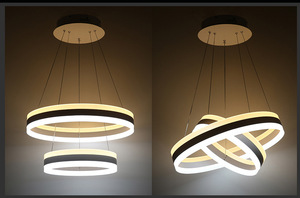 Lampada da soffitto a sospensione con ornamenti di cristallo moderni rotondi di <span class=keywords><strong>firenze</strong></span> dal Design delicato per la casa montata - Product Image 2