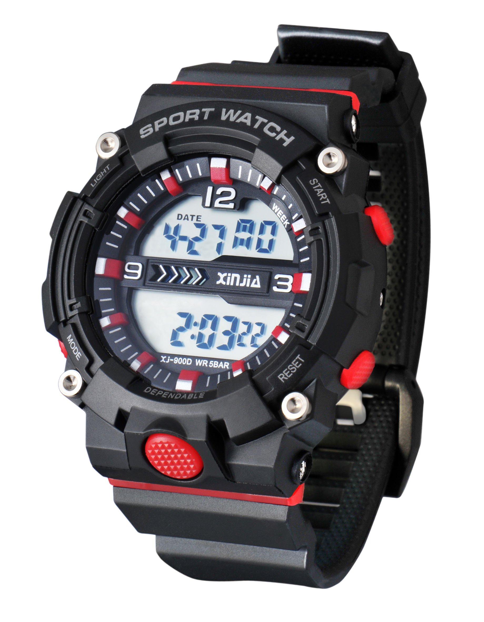 XINJIA ejército colorido hombres relojes de pulsera digitales