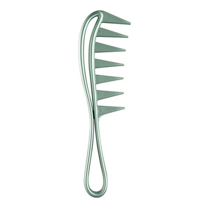 Brosse à <span class=keywords><strong>cheveux</strong></span> de salon de coiffure au design unique <span class=keywords><strong>Cheveux</strong></span> lisses <span class=keywords><strong>Cheveux</strong></span> longs <span class=keywords><strong>bouclés</strong></span> Peint Peigne à dents larges pour la maison ou le salon - Product Image 2