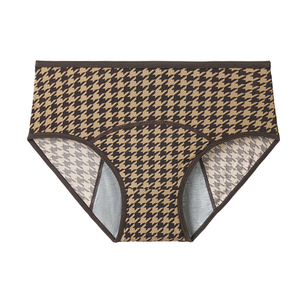 Leopardo Plus Size 8XL ragazza carina 3 strati di assorbimento morbido per donne mestruali a prova di perdite fisiologiche periodo di biancheria intima sanitaria - Product Image 6