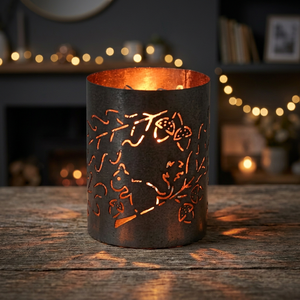 Jaula para velas perforada y grabada - Product Image 4