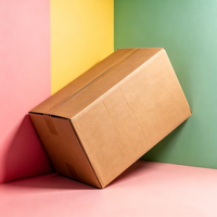 Cartons ondulés TongKun, taille personnalisable, boîtes d'expédition rigides recyclables de haute qualité