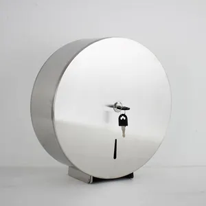 Сверхмощный настенный дозатор туалетной бумаги Jumbo Roll из нержавеющей стали 304