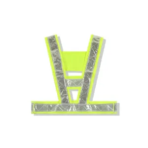 Chaleco de seguridad ligero y transpirable para correr, trotar, ciclismo, construcción, ciclismo con logotipo personalizable - Product Image 5