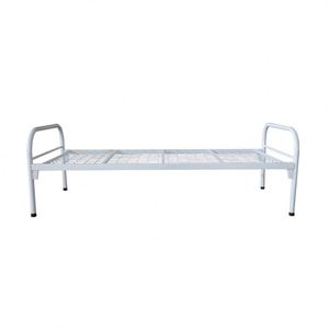 High Quality Steel <b>Single</b> <b>Bed</b> for Workers One Person Metal <b>Beds</b> KD Structure Student <b>Bed</b> Frame - Product Image 4