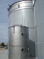 Réservoirs composites Schumann Tank 2044m boulonnés en acier inoxydable pour le traitement de l'eau potable, de l'alcool et des eaux usées