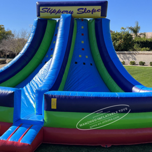 Glissière d'eau gonflable de qualité commerciale avec le <span class=keywords><strong>château</strong></span> gonflable de pente glissante d'enfants et d'adultes de piscine - Product Image 3