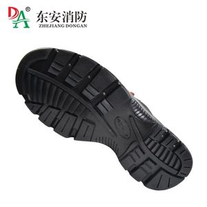 Bottes en cuir de pompier <span class=keywords><strong>anti</strong></span>-perforation, résistantes au feu, de catégorie 4, fabriquées en Chine - Product Image 5