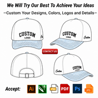 Gorra de Béisbol Personalizada de Sarga de Algodón Transpirable con Logotipo Bordado, Fabricación OEM, Ajustable con Cierre a Presión para Uso Diario Informal