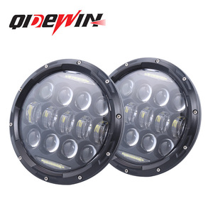 7-Inch Led Headlights Full Round <b>Projector</b> Lens High Low Beam Integrated Off Road <b>Lighting</b> - Product Image 3