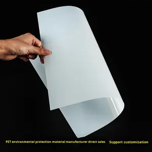 SHXTAPE RF-<span class=keywords><strong>PET</strong></span>シート18/25/36ミル不透明白透明プラスチック高温耐性素材カスタムカット - Product Image 3