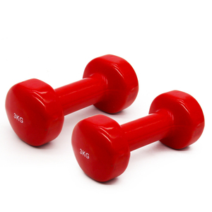 Tập thể dục màu sắc tùy chỉnh quả tạ trọng lượng phòng tập thể dục phụ nữ Hex Vinyl Ngâm quả tạ - Product Image 5