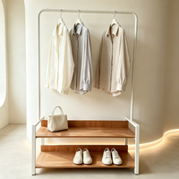 Cintre pliable pour magasin de vêtements – Pantalons et cravates – Portable, gain de place, écologique, design moderne