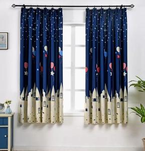 Rideaux occultants style méditerranéen en polyester, courts, ombrage complet, pour garçons, chambre d'enfants, fille, <span class=keywords><strong>baie</strong></span> vitrée, nouvel arrivage - Product Image 1
