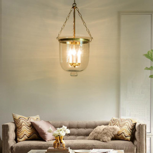 <span class=keywords><strong>Lampadario</strong></span> Americano Retrò in Stile Industriale con Porta in Vetro <span class=keywords><strong>per</strong></span> Ristorante, Sala da Pranzo, <span class=keywords><strong>Ingresso</strong></span> - Product Image 2