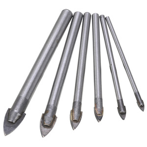 Forets à verre QY 3MM-10MM pour percer le verre trempé, lot de 6 pièces - Product Image 4