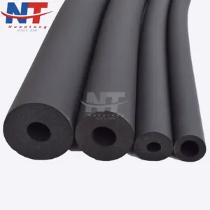 Import and export quality Foam rubber tube NBR insulated pipe Rubber insulation pipe