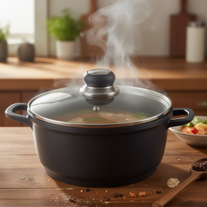 Delta Meat <b>Pot</b> 3.5 L 24 Cm Cast Aluminum <b>Soup</b> Stock <b>Pot</b> - Product Image 3