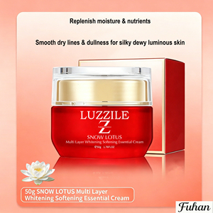 Crema Facial Esencial Natural Orgánica a Base de Hierbas, Blanqueadora y Suavizante, con Extracto de Loto de Nieve, Tremella, Aloe <span class=keywords><strong>Vera</strong></span> y Vitaminas, Hidratante - Product Image 2