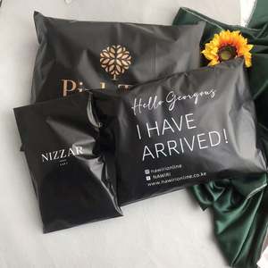 Sacs d'expédition en polymailleur en plastique de couleur avec logo imprimé personnalisé, sacs de courrier, sacs pour prospectus, sacs pour vêtements, grande taille - Product Image 2