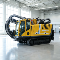 Machine de forage directionnel horizontal compacte de 16 tonnes, directement de l'usine, pour les projets de traversée routière